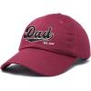 imageDALIX Embroidered Varsity Dad Cotton Dad Hat Father College GiftMaroon