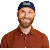 imageDALIX Embroidered Varsity Dad Cotton Dad Hat Father College GiftNavy Blue