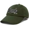 imageDALIX Embroidered Varsity Dad Cotton Dad Hat Father College GiftOlive