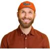 imageDALIX Embroidered Varsity Dad Cotton Dad Hat Father College GiftOrange