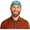 imageDALIX Embroidered Varsity Dad Cotton Dad Hat Father College GiftTeal