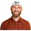 imageDALIX Embroidered Varsity Dad Cotton Dad Hat Father College GiftWhite