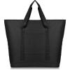imageDALIX 25quot Large Insulated Tote Bag wZipper Leakproof in Black
