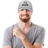 imageDALIX 1 Dad Hat Number One Embroidered Baseball CapGray