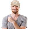 imageDALIX 1 Dad Hat Number One Embroidered Baseball CapKhaki