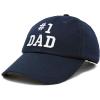 imageDALIX 1 Dad Hat Number One Embroidered Baseball CapNavy Blue