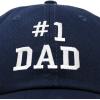 imageDALIX 1 Dad Hat Number One Embroidered Baseball CapNavy Blue