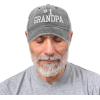 imageDALIX Number 1 Grandpa Gift Hat Vintage Cap Washed CottonWashed Denim Black