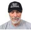 imageDALIX Worlds Best Grandpa Dad Hat Grandfather Gift Cotton CapBlack