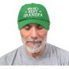 imageDALIX Worlds Best Grandpa Dad Hat Grandfather Gift Cotton CapKelly Green