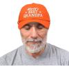 imageDALIX Worlds Best Grandpa Dad Hat Grandfather Gift Cotton CapOrange