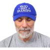 imageDALIX Worlds Best Grandpa Dad Hat Grandfather Gift Cotton CapRoyal Blue