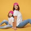 imageFather Son Couch Potato Tater Tot Ball Cap Embroidered HatHot Pink