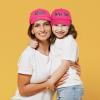 imageFather Son Couch Potato Tater Tot Ball Cap Embroidered HatHot Pink