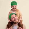 imageFather Son Couch Potato Tater Tot Ball Cap Embroidered HatKelly Green