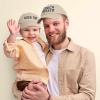 imageFather Son Couch Potato Tater Tot Ball Cap Embroidered HatKhaki