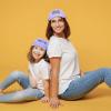 imageFather Son Couch Potato Tater Tot Ball Cap Embroidered HatLavender
