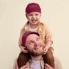 imageFather Son Couch Potato Tater Tot Ball Cap Embroidered HatMaroon