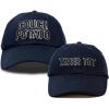 imageFather Son Couch Potato Tater Tot Ball Cap Embroidered HatNavy Blue