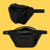imageDALIX 3 Pocket Fanny Pack Black Maroon Royal BlueBlack