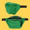 imageDALIX 3 Pocket Fanny Pack Black Maroon Royal BlueGreen