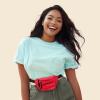 imageDALIX 3 Pocket Fanny Pack Black Maroon Royal BlueRed