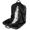 imageDALIX 39quot Garment Bag Cover Suits Dresses Clothing Foldable Shoe Pocket in Navy BlueGray