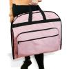 imageDALIX 39quot Garment Bag Cover Suits Dresses Clothing Foldable Shoe Pocket in Navy BluePink