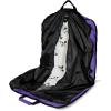 imageDALIX 39quot Garment Bag Cover Suits Dresses Clothing Foldable Shoe Pocket in Navy BluePurple
