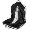 imageDALIX 39quot Garment Bag Cover Suits Dresses Clothing Foldable Shoe Pocket in Navy BlueWhite