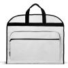 imageDALIX 39quot Garment Bag Cover Suits Dresses Clothing Foldable Shoe Pocket in Navy BlueWhite
