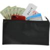 imageDALIX Bank Bags Money Pouch Secur Deposit Utility Zipper Coin Bag Red 2 PackBlack
