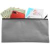 imageDALIX Bank Bags Money Pouch Secur Deposit Utility Zipper Coin Bag Red 2 PackGray