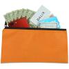 imageDALIX Bank Bags Money Pouch Secur Deposit Utility Zipper Coin Bag Red 2 PackOrange