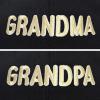 imageDALIX Matching Grandma and Grandpa Ball Cap Embroidered Hat SetBlack