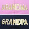imageDALIX Matching Grandma and Grandpa Ball Cap Embroidered Hat SetNavy Blue  Pink