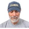 imageDALIX Matching Grandma and Grandpa Ball Cap Embroidered Hat SetWashed Navy Blue