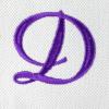 imageDALIX Monogrammed Beach Bag and Totes for Women Personalized Gifts Purple A  ZD