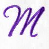 imageDALIX Monogrammed Beach Bag and Totes for Women Personalized Gifts Purple A  ZM