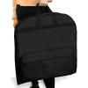 imageDalix 60quot Foldable Garment Bag Suits Cover Dresses w Front PocketBlack