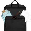 imageDalix 60quot Foldable Garment Bag Suits Cover Dresses w Front PocketBlack