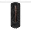 imageDalix 60quot Foldable Garment Bag Suits Cover Dresses w Front PocketDark Green