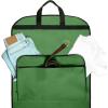 imageDalix 60quot Foldable Garment Bag Suits Cover Dresses w Front PocketDark Green