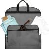 imageDalix 60quot Foldable Garment Bag Suits Cover Dresses w Front PocketGray