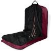 imageDalix 60quot Foldable Garment Bag Suits Cover Dresses w Front PocketMaroon