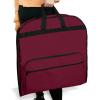 imageDalix 60quot Foldable Garment Bag Suits Cover Dresses w Front PocketMaroon