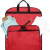 imageDalix 60quot Foldable Garment Bag Suits Cover Dresses w Front PocketRed