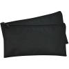 imageDALIX Bank Bags Money Pouch Secur Deposit Utility Zipper Coin Bag Red 2 PackBlack