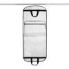 imageDalix 60quot Foldable Garment Bag Suits Cover Dresses w Front PocketWhite
