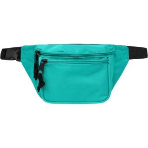 imageDALIX 3 Pocket Fanny Pack Black Maroon Royal BlueAqua